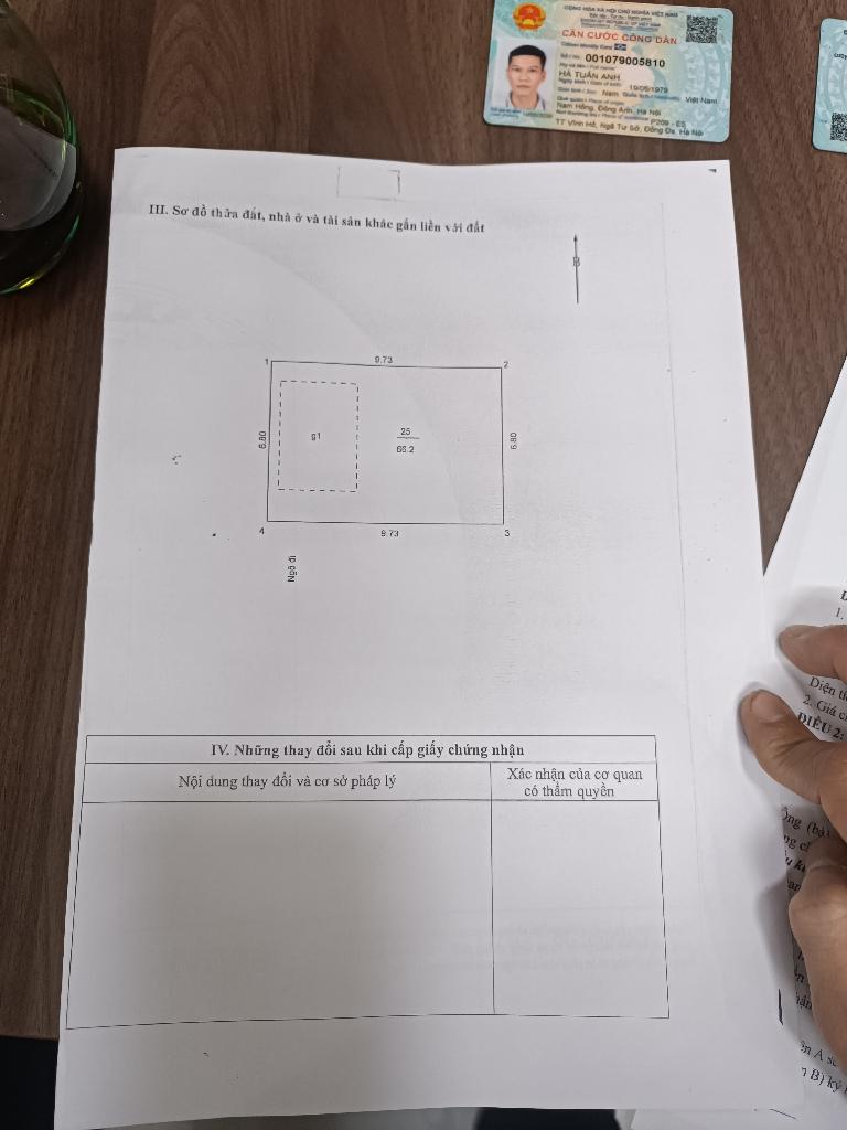 Bán nhà Bùi Xương Trạch - diện tích 66,2m2 4 tầng - gần ô tô - giá 16 tỷ