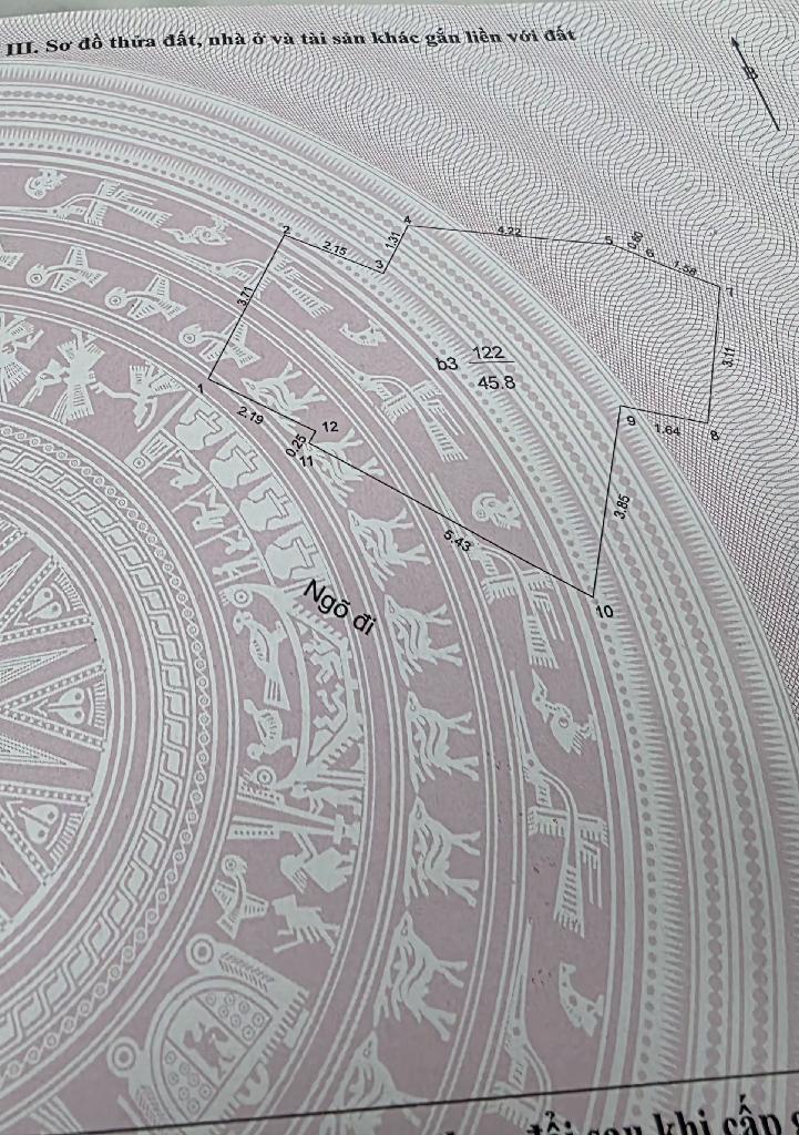 Bán nhà Ngõ chợ Khâm Thiên - diện tích 45,8m2 4 tầng - Mặt tiền rộng - giá 11,8 tỷ