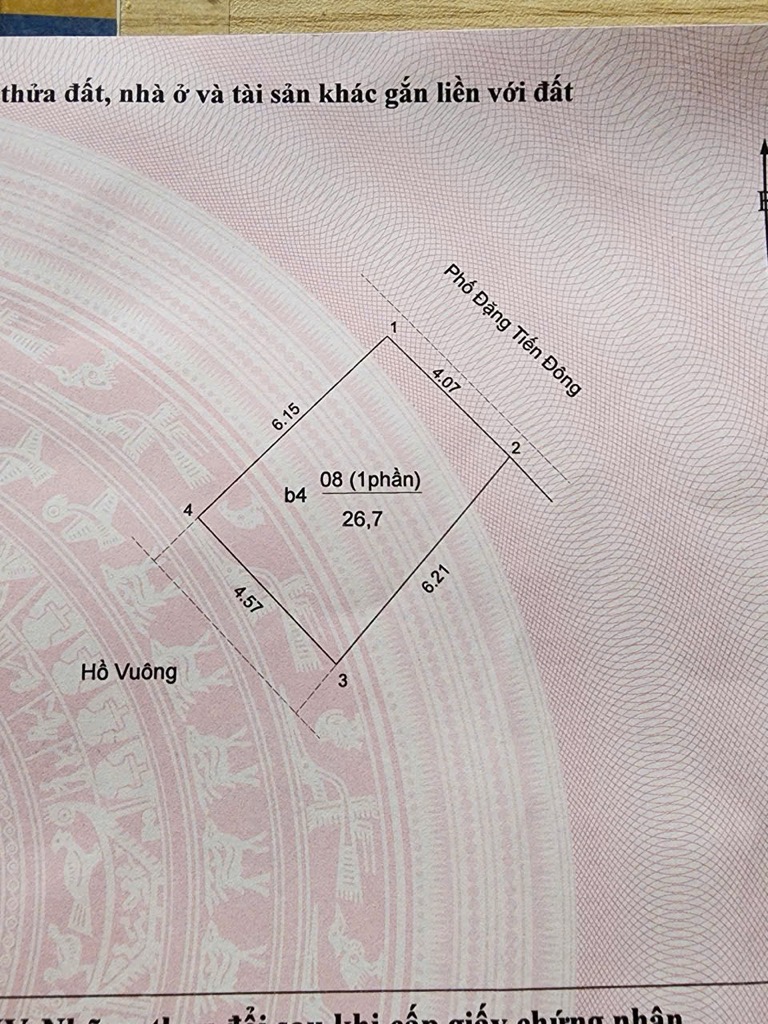 Bán nhà Đặng Tiến Đông - diện tích 26.7m2 5 tầng - Ô TÔ TRÁNH - giá 20 tỷ