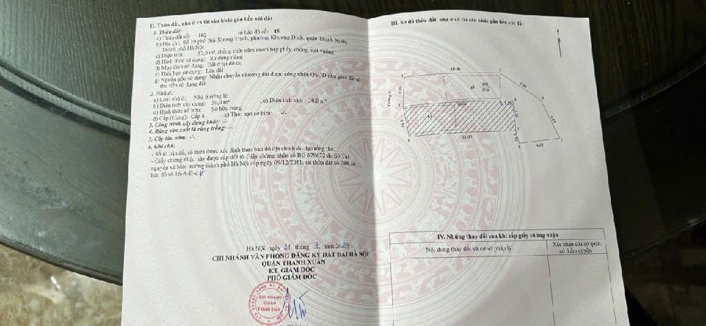 Bán nhà Bùi Xương Trạch - diện tích 57m2 4 tầng - Mặt phố kinh doanh - giá 14,5 tỷ