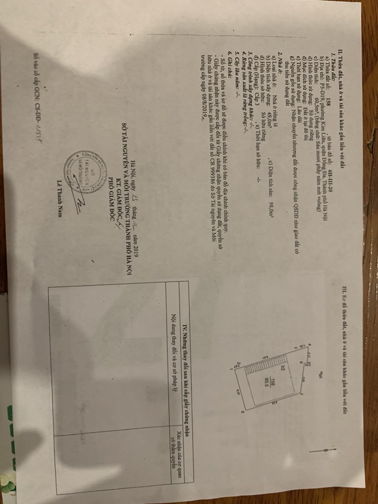 Bán nhà Lương Định Của - diện tích 65m2 7 tầng - Ngõ thông ô tô kinh doanh - giá 24 tỷ