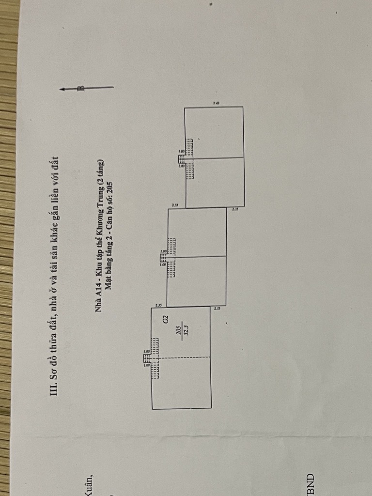 Bán nhà Khương Trung - diện tích 32.3m2 3 tầng - ô tô tránh - giá 7,5 tỷ