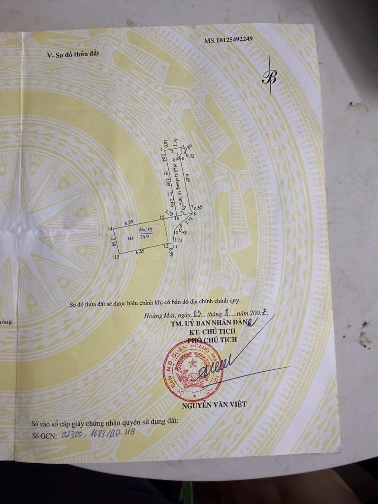 Bán nhà Gốc Đề - diện tích 27m2 4 tầng - Nhà đẹp ở ngay - giá 6,8 tỷ