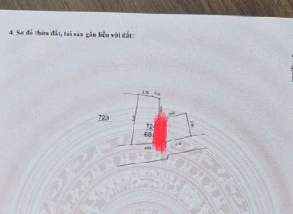 Bán nhà Nam Dư - diện tích 47.2m2 1 tầng - Ô tô cách nhà 15m - giá 7,5 tỷ