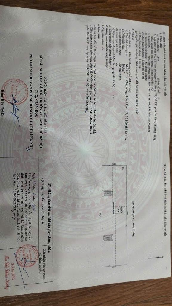 Bán nhà Lò Đúc - diện tích 43m2 1 tầng - nhà đẹp đủ công năng - giá 2,65 tỷ