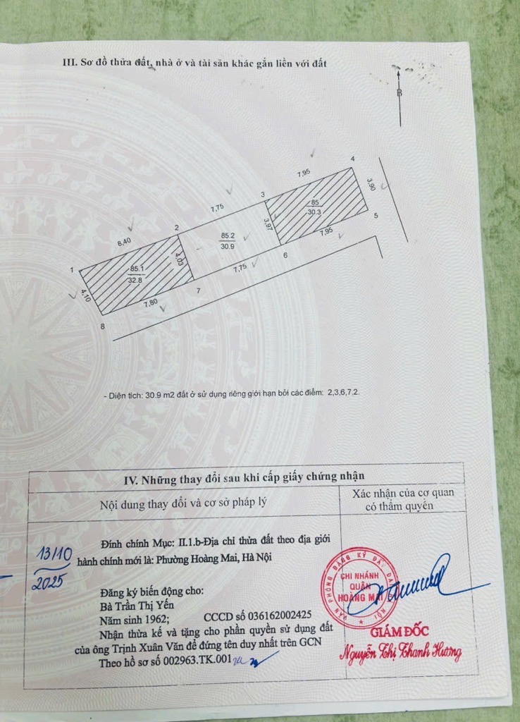 Bán nhà Sở Thượng - diện tích 31m2 5 tầng - ô tô đỗ gần - giá 8,3 tỷ