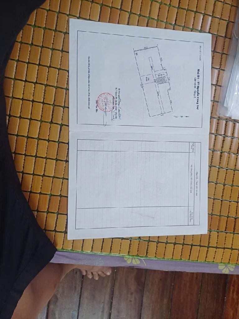 Bán nhà Nguyễn Công Trứ - diện tích 80m2 2 tầng - Căn hộ Tập thể - giá 4,65 tỷ