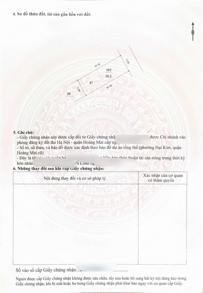 Bán nhà Kim Giang - diện tích 37m2 5 tầng - Mặt phố - giá 22,2 tỷ
