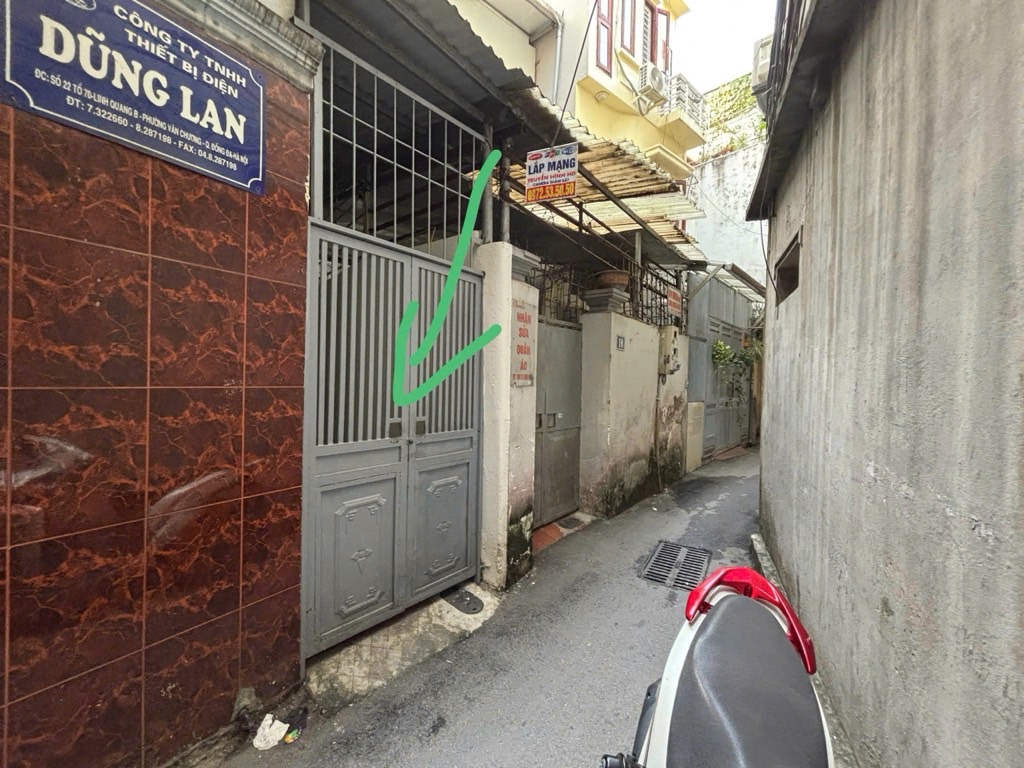 Bán nhà ngõ Linh Quang B - diện tích 43.5m2 4 tầng - Nhà đẹp hiếm có - giá 7,85 tỷ