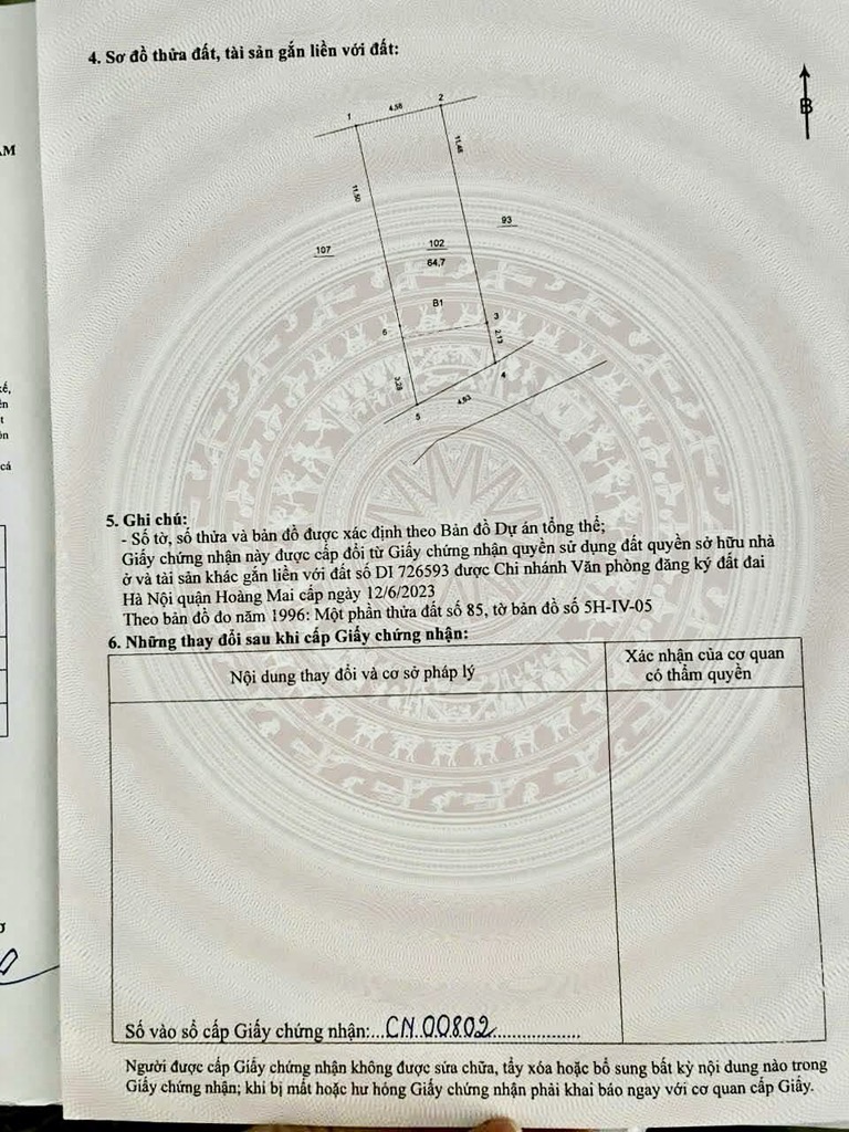Bán nhà Nguyễn Đức Cảnh - diện tích 65m2 7 tầng - Mặt ngõ kinh doanh - giá 21,65 tỷ