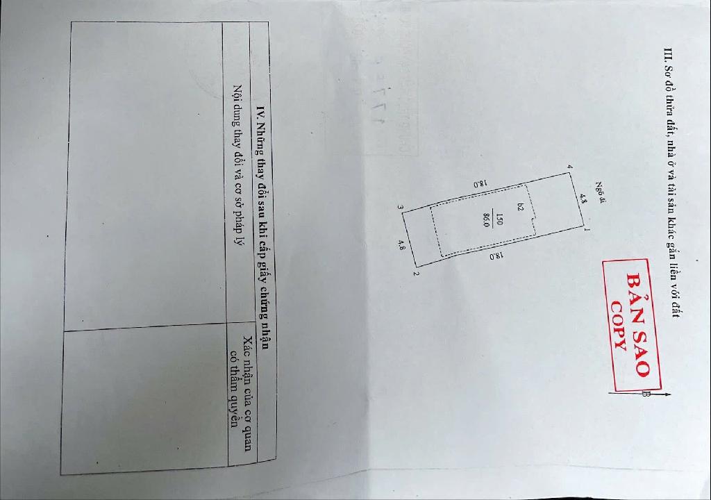 Bán nhà chính kinh - diện tích 86m2 8 tầng - Cực hiếm - giá 22 tỷ