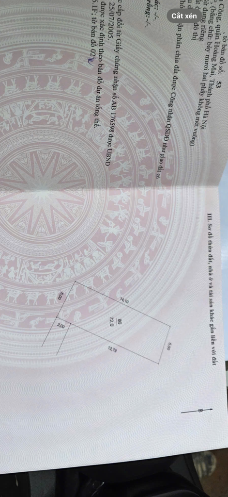 Bán nhà Định Công Hạ - diện tích 72m2 6 tầng - GÀ ĐẺ TRỨNG VÀNG GẦN Ô TÔ - giá 19 tỷ