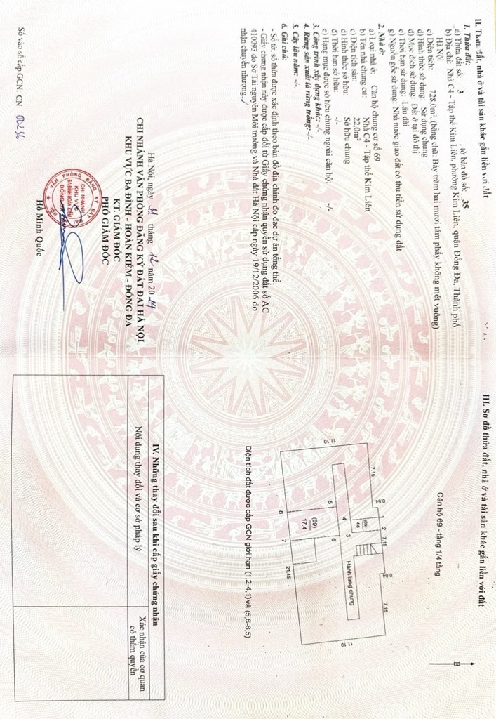 Bán nhà Kim Liên - diện tích 70m2 1 tầng - 2 mặt tiền - giá 5,1 tỷ