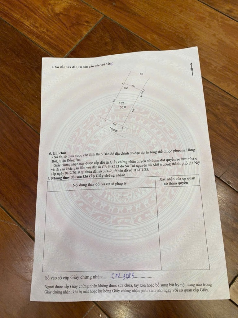 Bán nhà Văn Hương - diện tích 35m2 5 tầng - MẶT NGÕ KINH DOANH - giá 10,5 tỷ