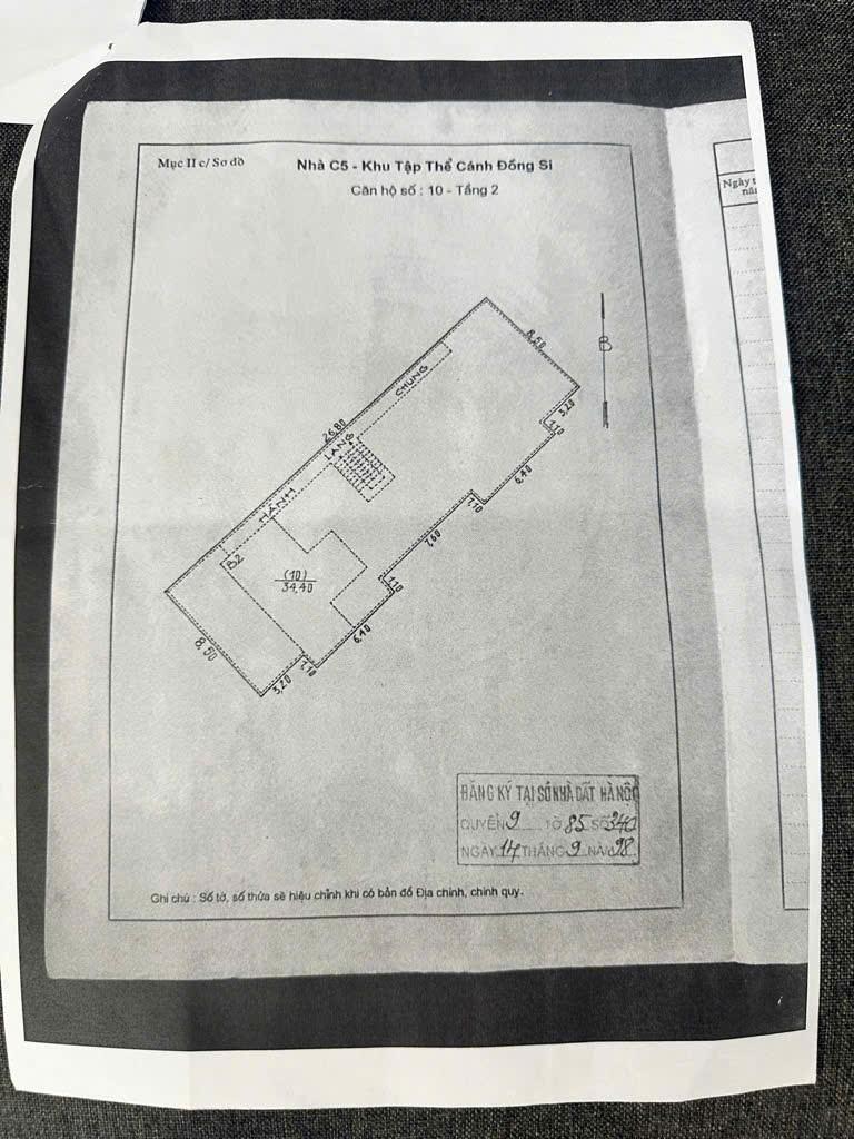 Bán nhà Thái Thịnh - diện tích 150m2 2 tầng - Căn hộ TT 5 ngủ có thể thiết kế 6 ngủ rộng rãi - giá 6,4 tỷ