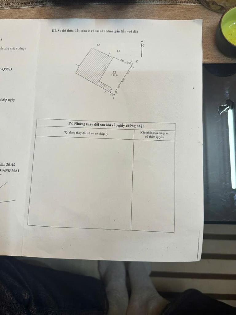 Bán nhà Đông Thiên - diện tích 139m2 2 tầng - gần ô tô - giá 19,5 tỷ