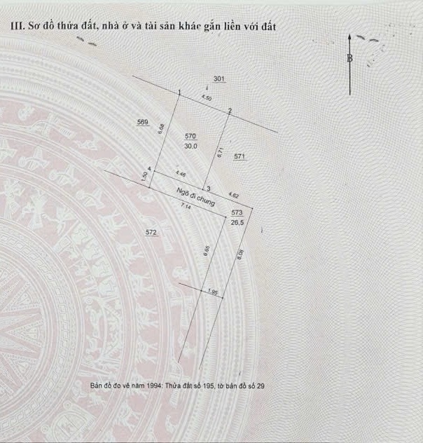 Bán nhà Giáp Nhị - diện tích 30m2 5 tầng - Ngõ ô tô tránh - giá 8,7 tỷ