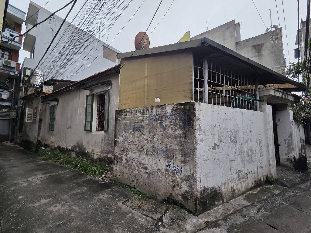 Bán nhà Lĩnh Nam - diện tích 78.5m2 1 tầng - Lô góc, vuông vắn - giá 22 tỷ