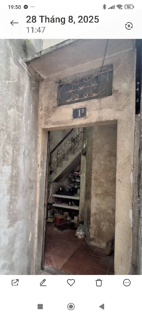 Bán nhà Minh Khai - diện tích 37,5m2 2 tầng - mặt phố - giá 6,8 tỷ