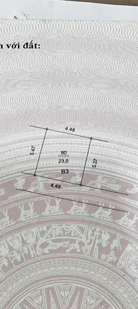 Bán nhà Trần Đại Nghĩa - diện tích 23m2 4 tầng - Nhà đẹp ở ngay - giá 6,8 tỷ