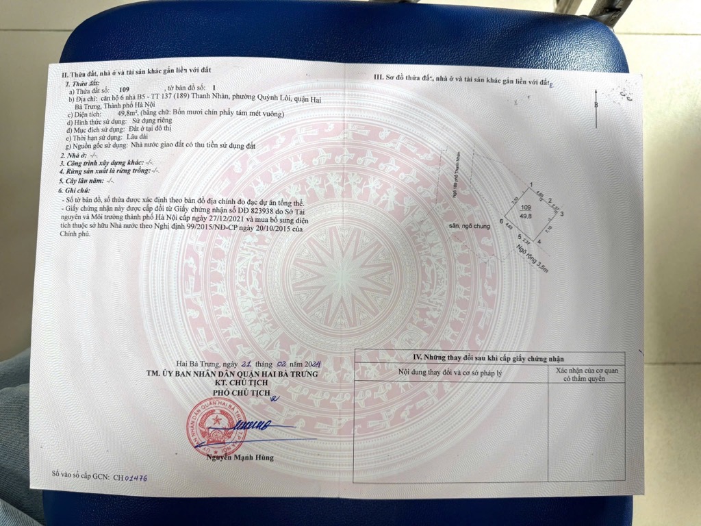 Bán nhà Thanh Nhàn - diện tích 50m2 6 tầng - Mặt ngõ ô tô tránh, kinh doanh tốt - giá 20 tỷ