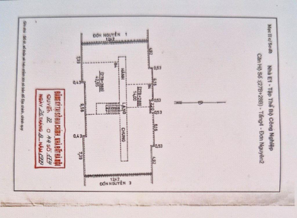 Bán nhà Phương Mai - diện tích 85m2 1 tầng - Nhà đẹp hiếm có - giá 4,65 tỷ
