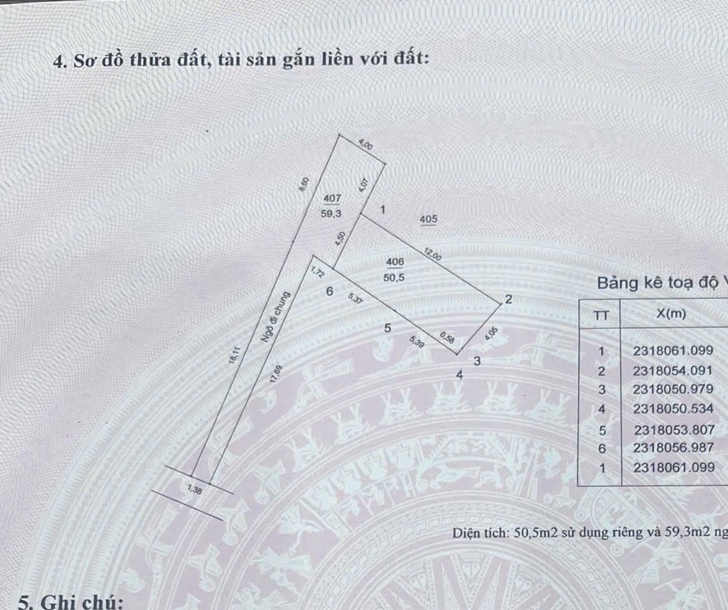 Bán nhà Bằng B - diện tích 50.5m2 6 tầng - ô tô vào thoải mái - giá 13,8 tỷ