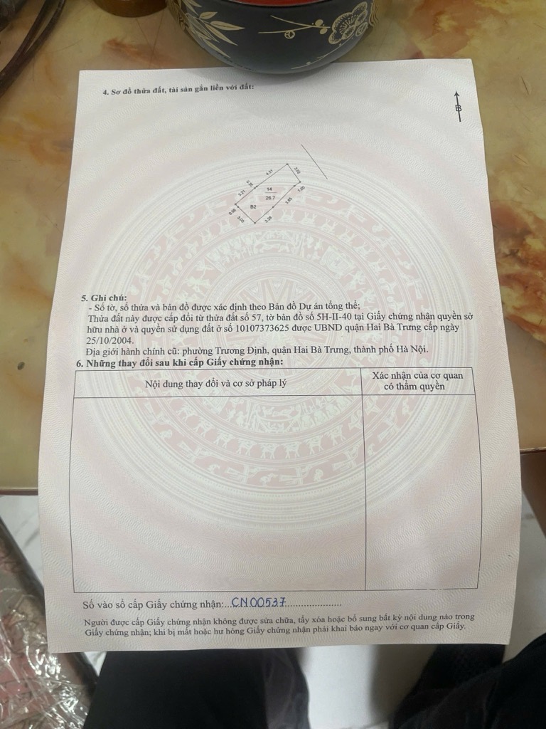 Bán nhà Trương Định - diện tích 27m2 6 tầng - Nhà mới 6 tầng thang máy - giá 11,5 tỷ