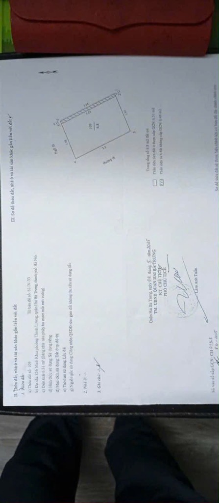 Bán nhà Minh Khai - diện tích 7m2 3 tầng - Mặt phố - giá 2,9 tỷ