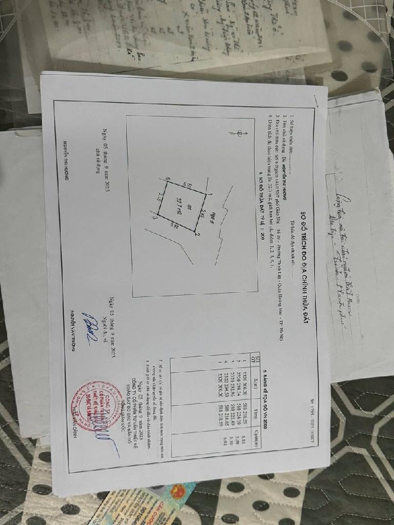 Bán nhà Giáp Nhị - diện tích 33m2 2 tầng - Lô góc, thoáng sáng - giá 3 tỷ