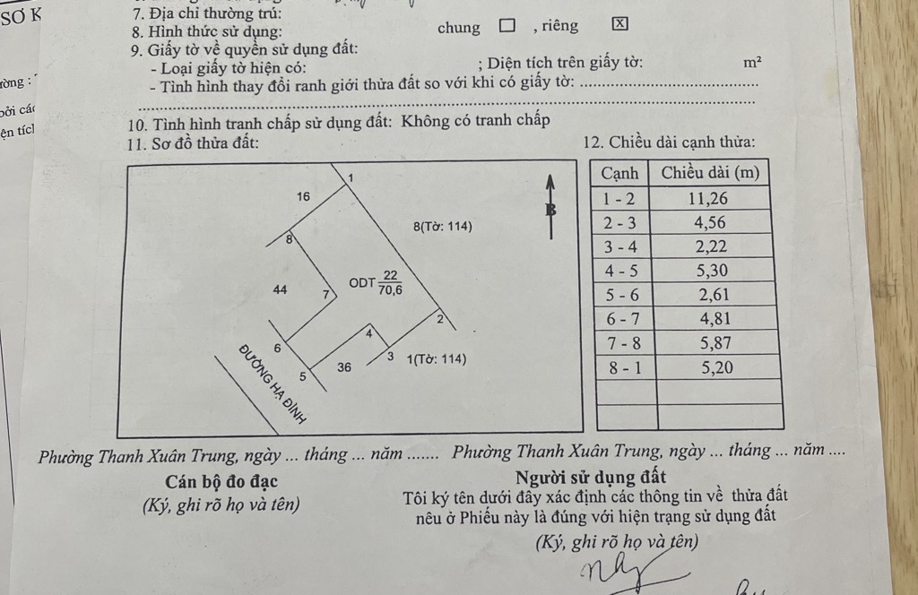Bán nhà Hạ Đình - diện tích 12m2 3 tầng - MẶT PHỐ KINH DOANH SẦM UẤT - giá 2,5 tỷ