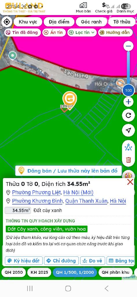 Bán nhà Lạc Hồng - diện tích 34m2 1 tầng - Mặt ngõ ô tô thông - giá 1,7 tỷ