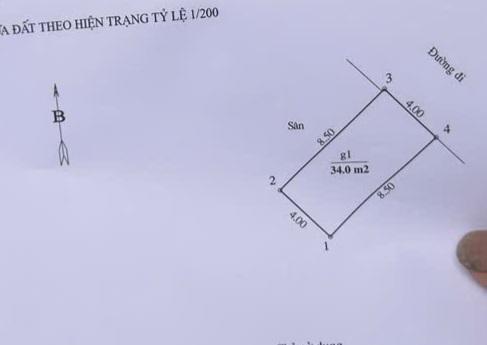 Bán nhà Lạc Hồng - diện tích 34m2 1 tầng - Mặt ngõ ô tô thông - giá 1,7 tỷ