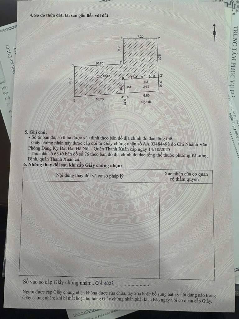 Bán nhà Bùi Xương Trạch - diện tích 25m2 5 tầng - Lô góc 3 mặt thoáng - giá 7,15 tỷ