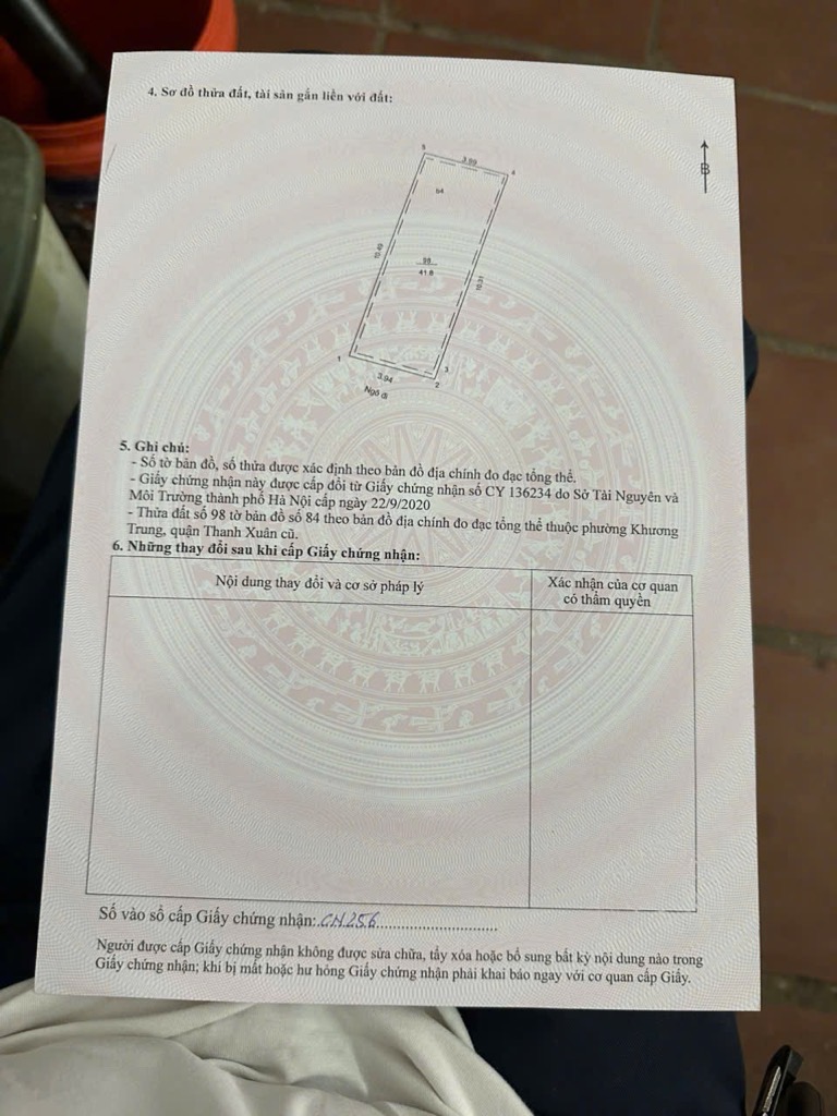 Bán nhà Hoàng Văn Thái - diện tích 42m2 5 tầng - Ô tô vào nhà - giá 14,5 tỷ