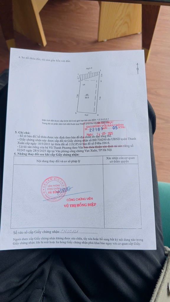 Bán nhà Giáp Nhất - diện tích 51m2 5 tầng - GẦN PHỐ - Ô TÔ - KINH DOANH - giá 16 tỷ