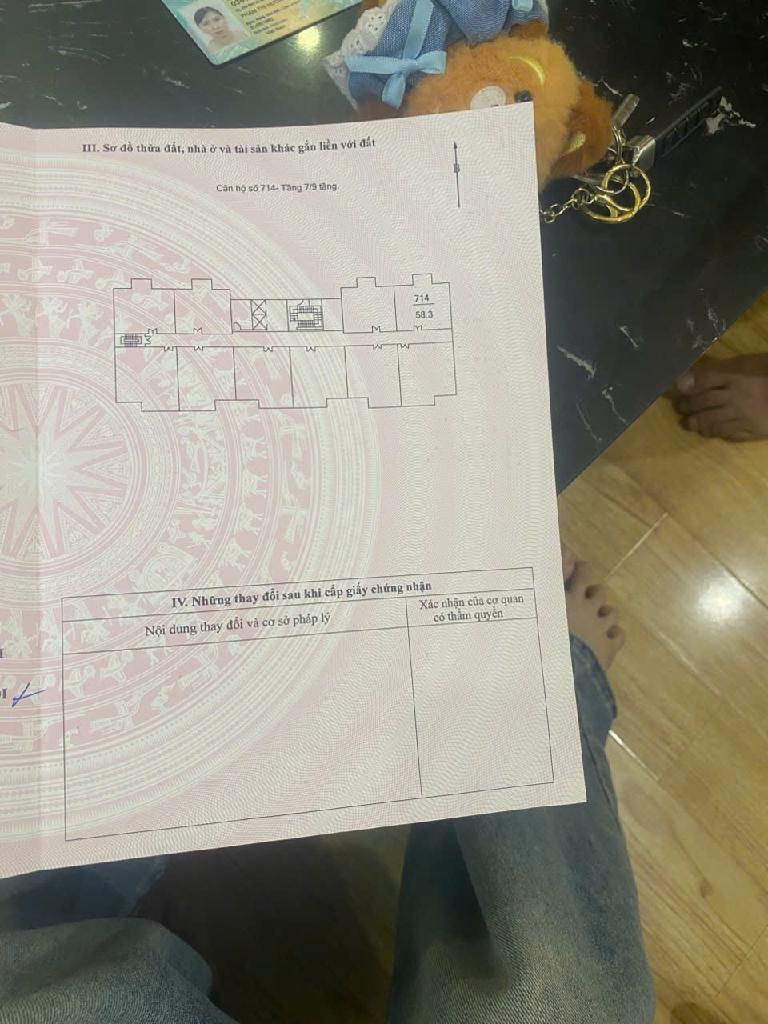 Bán nhà Hoàng Liệt - diện tích 58.5m2 7 tầng - Chung cư đẹp, giá 4,45 tỷ