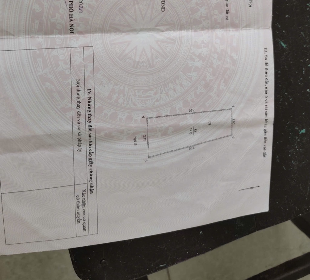 Bán nhà Đường Khương Đình - diện tích 17m2 4 tầng - gần ô tô - giá 4 tỷ