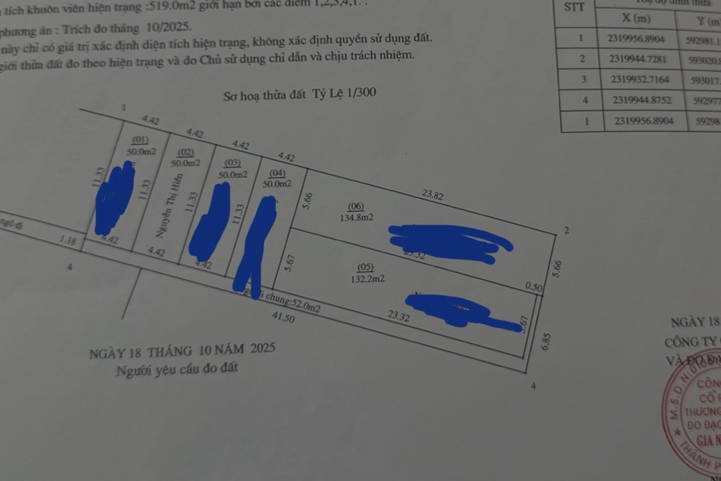 Bán nhà Thuý Lĩnh - diện tích 50m2 1 tầng - Mảnh đất thông số đẹp - giá 1,3 tỷ