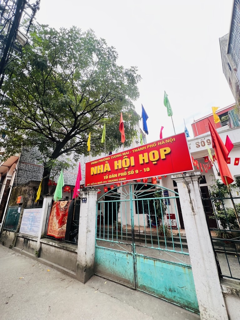 Bán nhà Trương Định - diện tích 51m2 5 tầng - Siêu hiếm nhà bán, mặt ngõ thông kinh doanh đông đúc - giá 14,75 tỷ