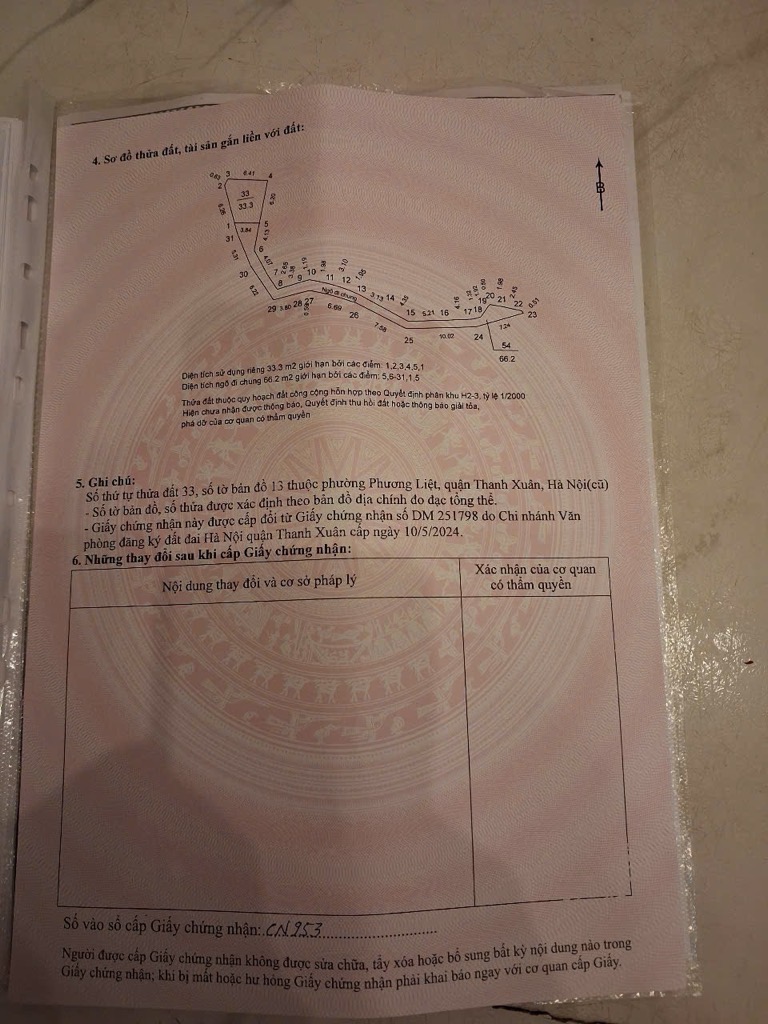 Bán nhà Trường Chinh - diện tích 33m2 1 tầng - ngõ rộng ba gác vào thoải mái - giá 6 tỷ