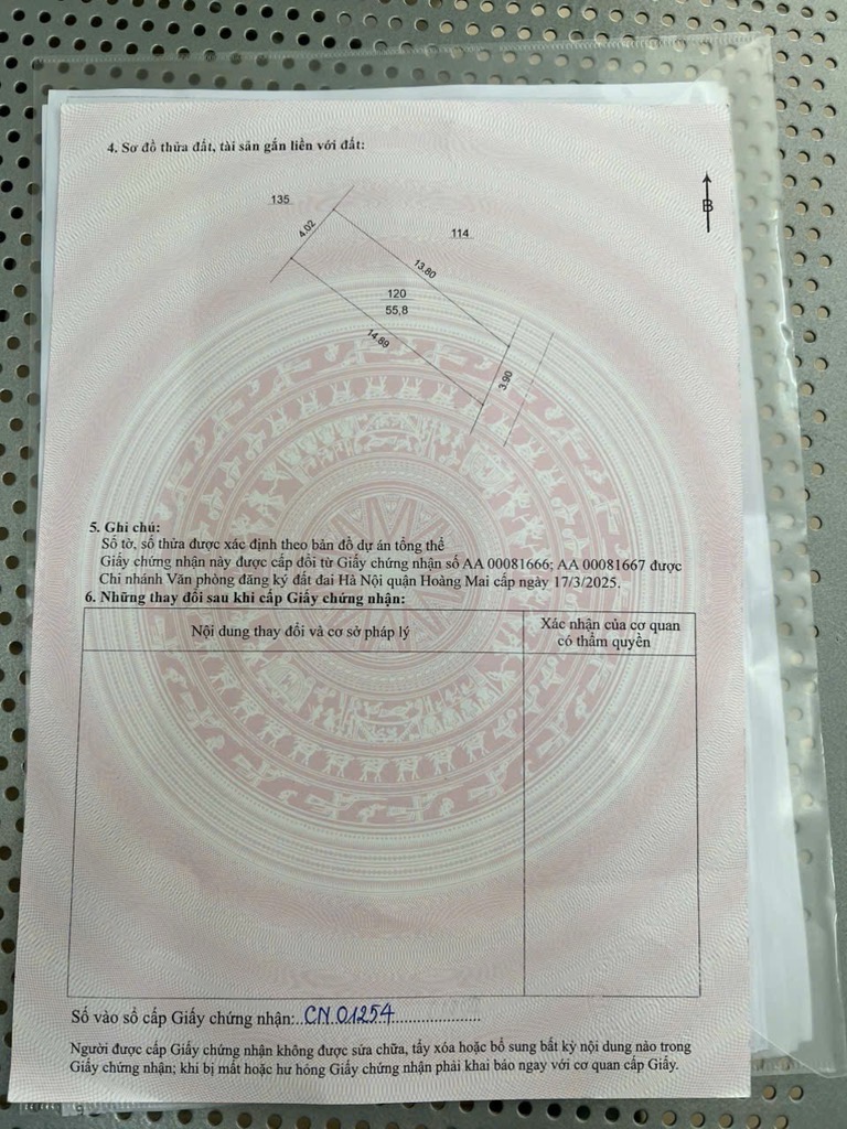 Bán nhà Minh Khai - diện tích 56m2 5 tầng - Ô tô đỗ cửa - giá 11,5 tỷ