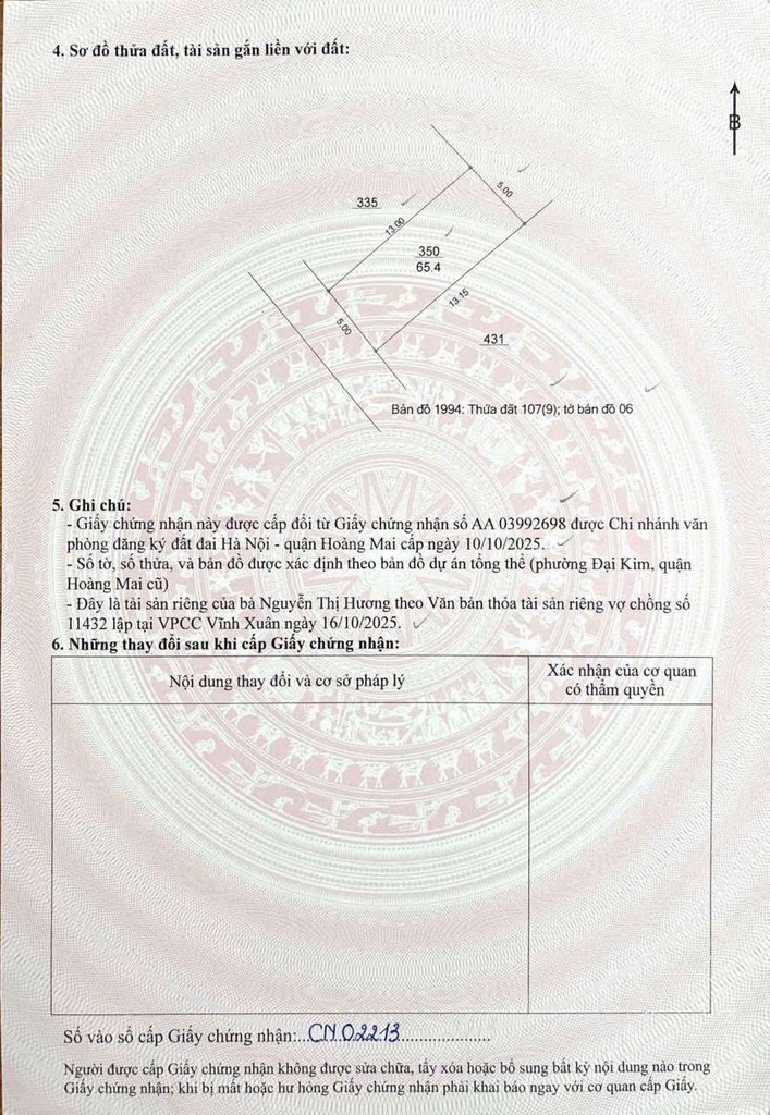 Bán nhà Kim Giang - diện tích 65,4m2 7 tầng - Ngõ cực đẹp và thoáng 15m ra ô tô - giá 19,3 tỷ
