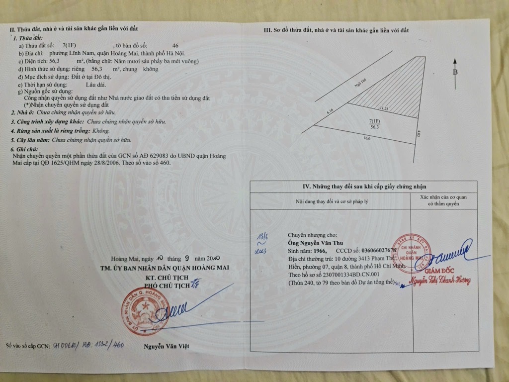 Bán nhà Thuý Lĩnh - diện tích 56m2 1 tầng - Ô tô kinh doanh ngày đêm - giá 9,2 tỷ