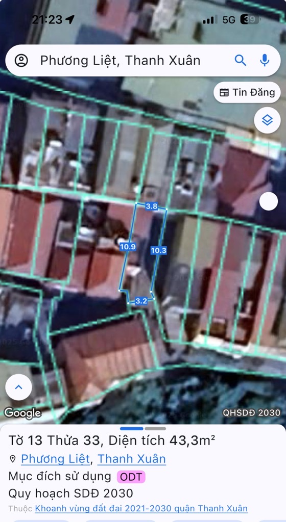 Bán nhà Trường Chinh - diện tích 33m2 1 tầng - ngõ rộng ba gác vào thoải mái - giá 6 tỷ