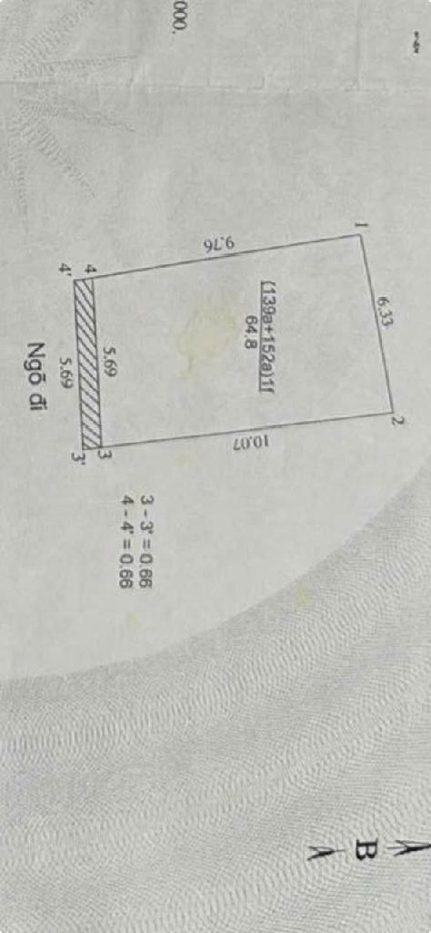 Bán nhà Võ Thị Sáu - diện tích 64,8m2 5 tầng - Gần hồ, ngõ rộng ba gác tránh nhau - giá 18,6 tỷ