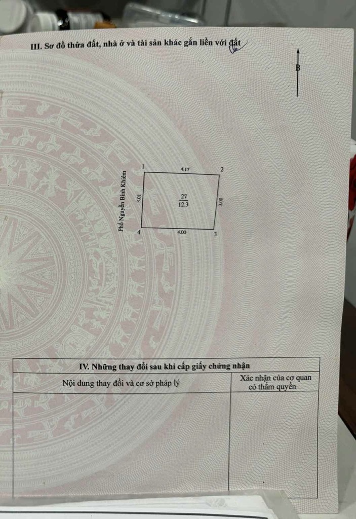 Bán nhà Nguyễn Bỉnh Khiêm - diện tích 13m2 4 tầng - CỰC HIẾM - MẶT PHỐ - VỈA HÈ KINH DOANH - giá 14,2 tỷ