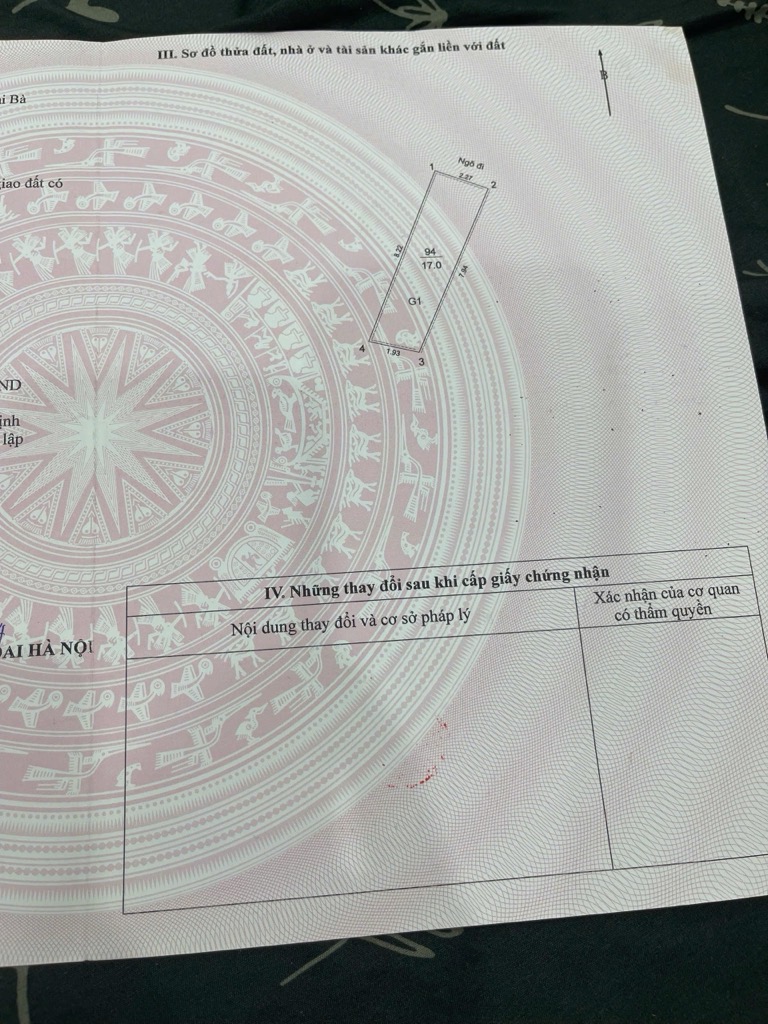 Bán nhà Trại Cá - diện tích 20m2 5 tầng - Mặt ngõ ô tô - giá 5,1 tỷ