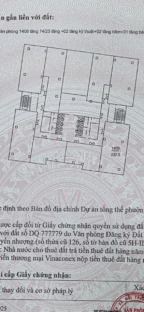 Bán nhà Bạch Mai - diện tích 233m2 14 tầng - Sàn văn phòng hoàn thiện nội thất - giá 13 tỷ