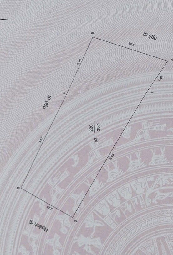 Bán nhà Nguyễn Lương Bằng - diện tích 25,1m2 5 tầng - Lô góc, gần phố - giá 7,2 tỷ